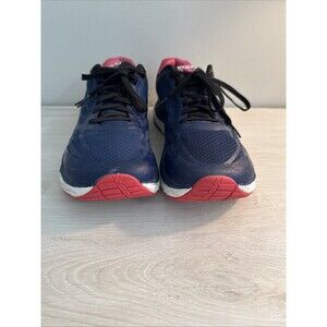 Topo Sneakers Womens Size 9.5 Navy Blue Pink Magnifly 2 Athletic Running Shoes